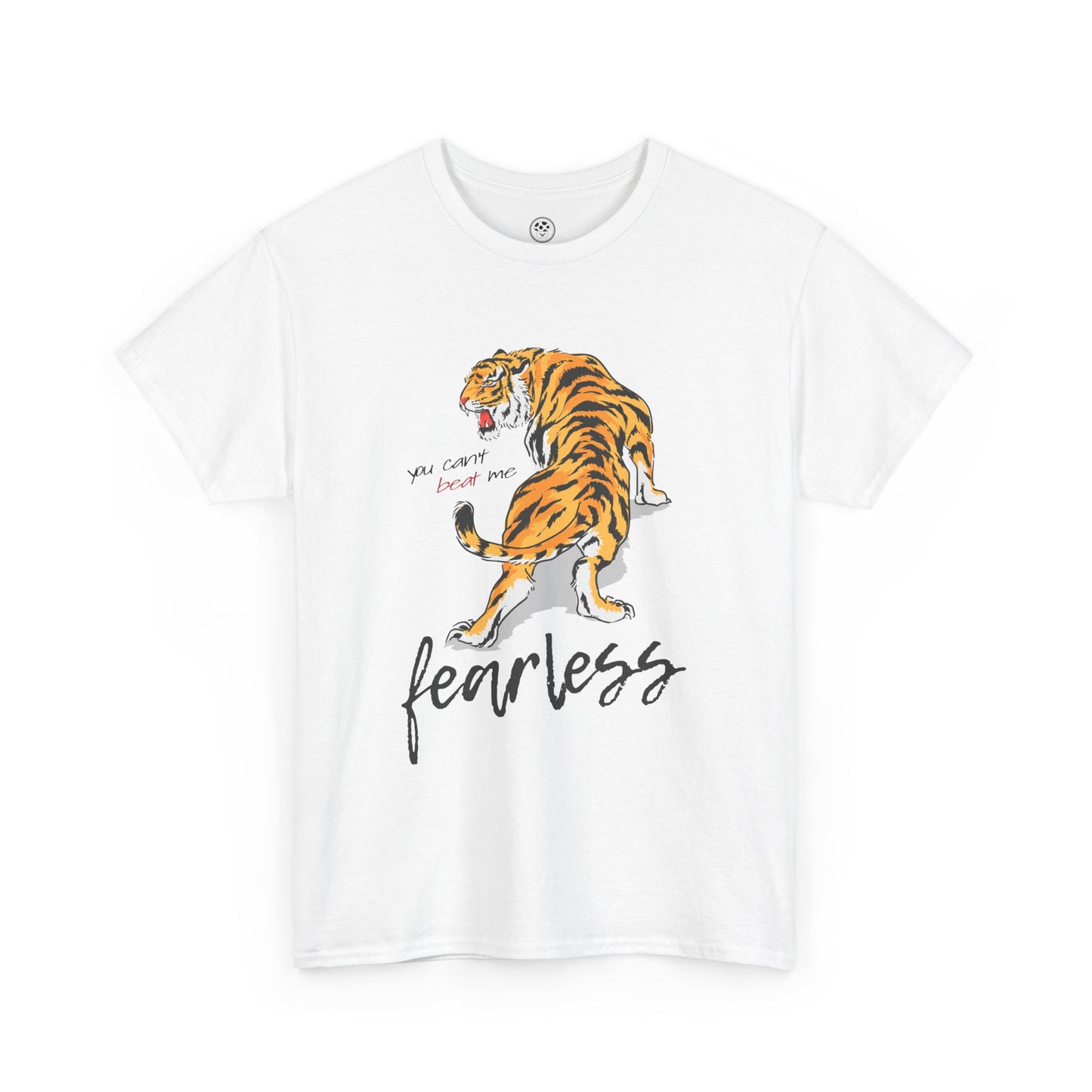 Fearless Monster Tiger Tee – Statement Shirt