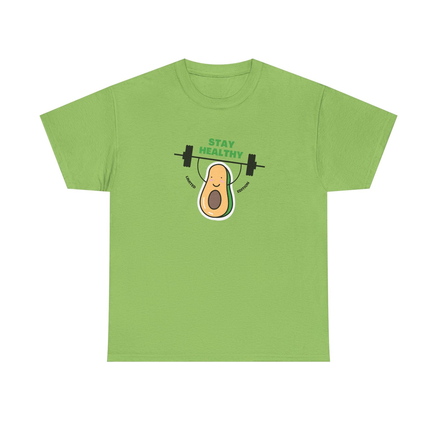 Stay Healthy Avocado Tee – Positive Cotton T-Shirt