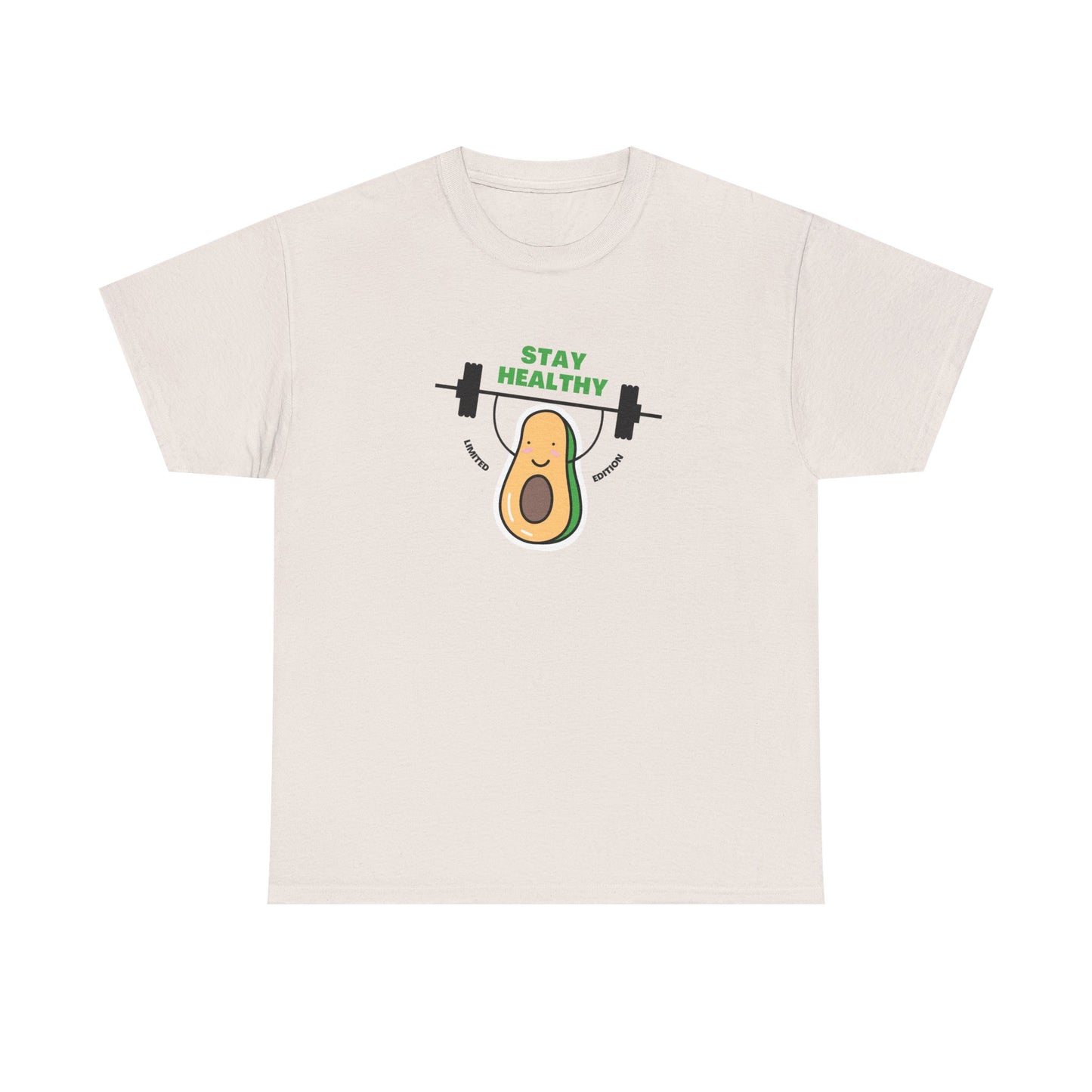 Stay Healthy Avocado Tee – Positive Cotton T-Shirt