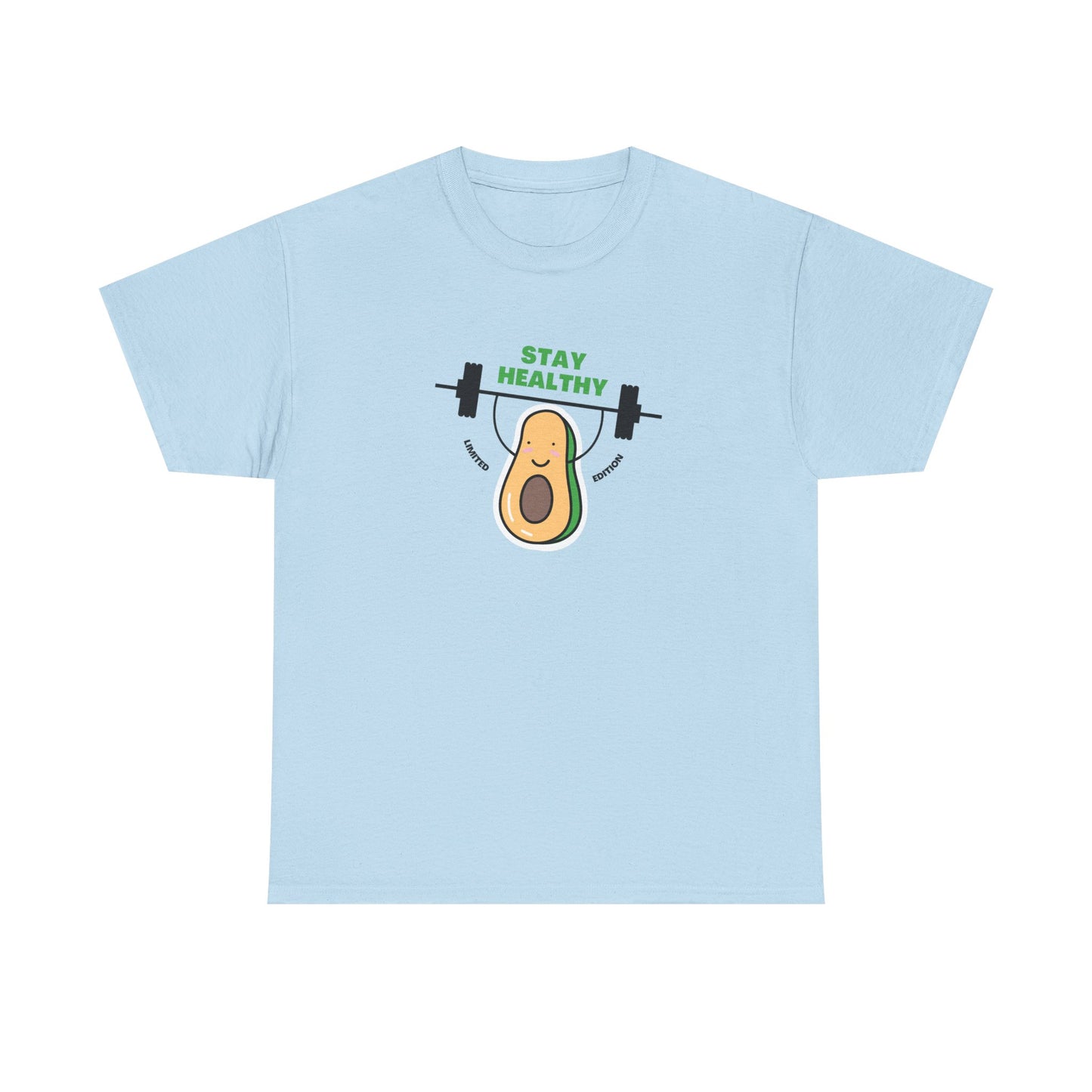 Stay Healthy Avocado Tee – Positive Cotton T-Shirt