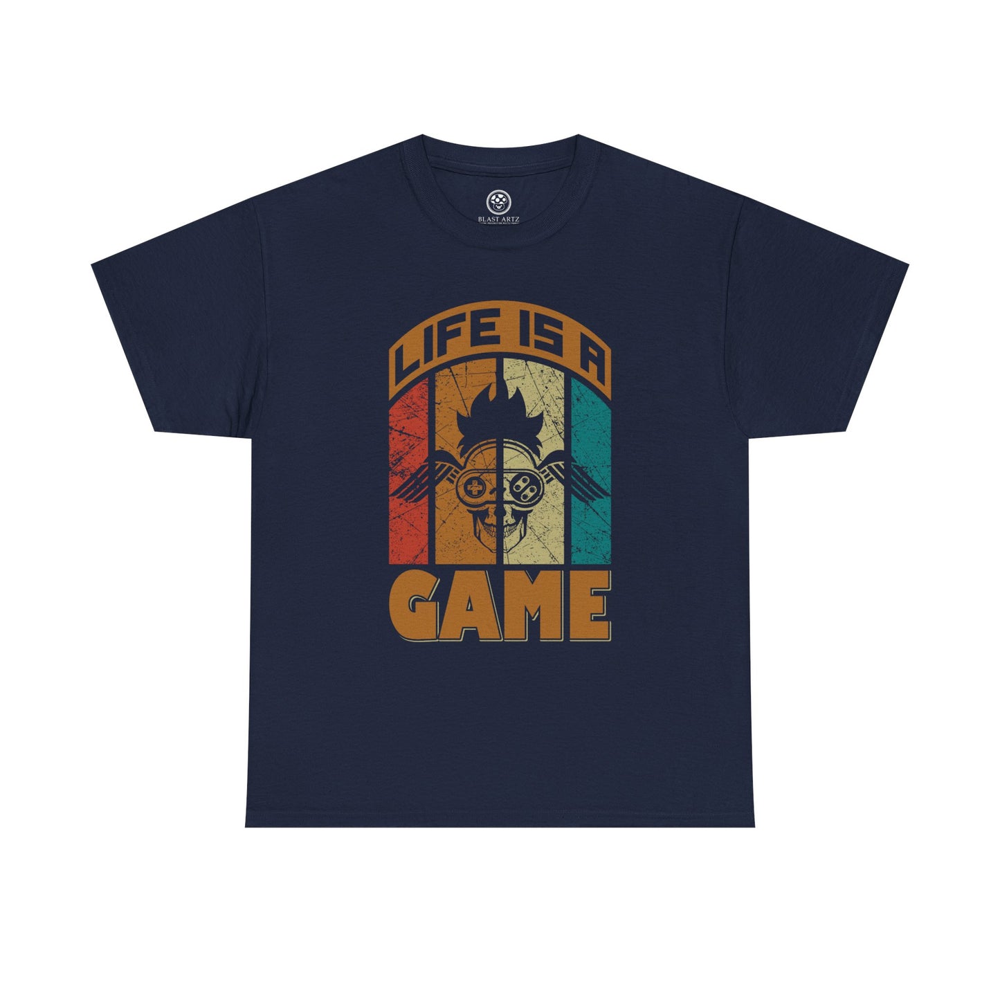 Life is a Game Tee – Retro Gamer Graphic Shirt