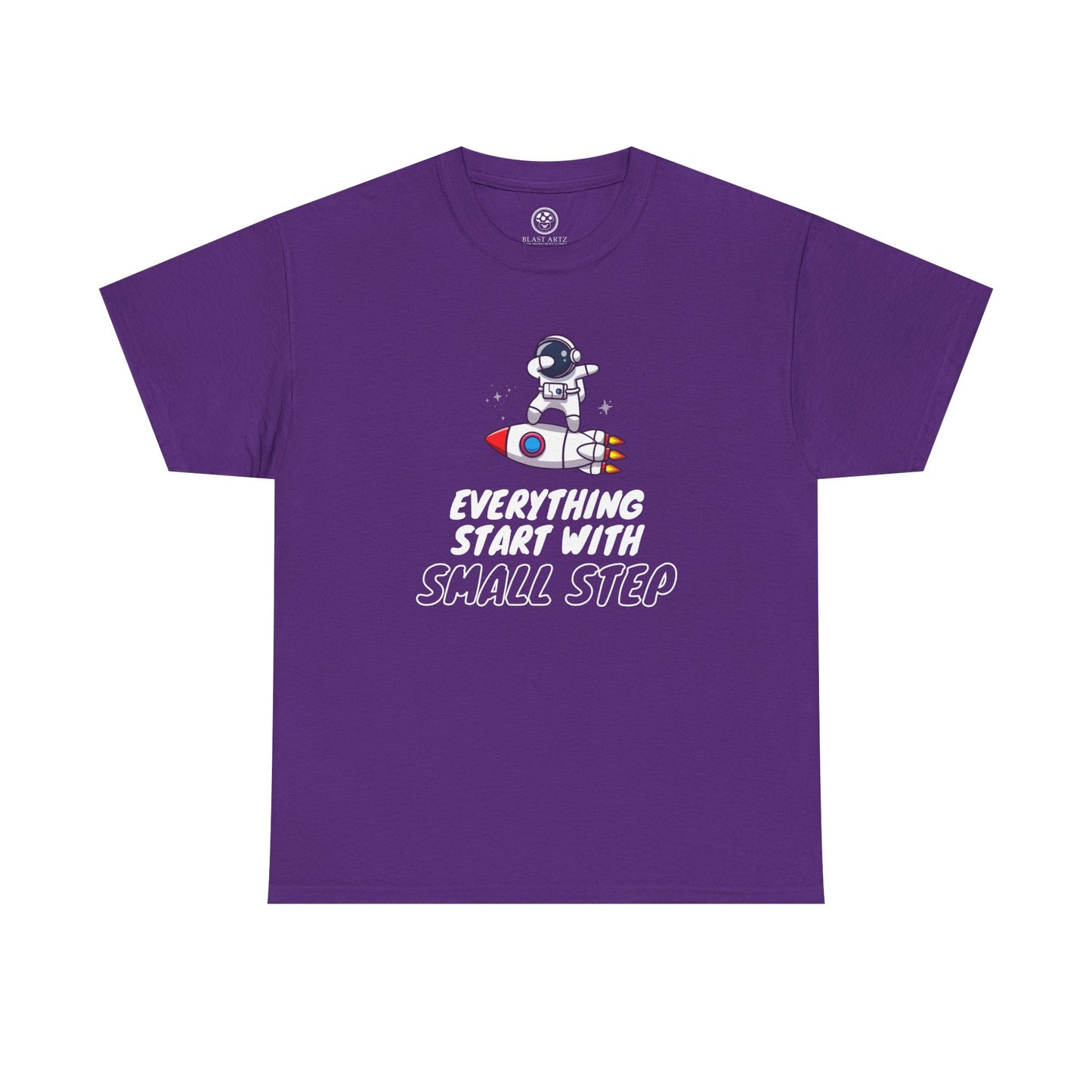 Small Step Astronaut Tee – Motivational Space Shirt