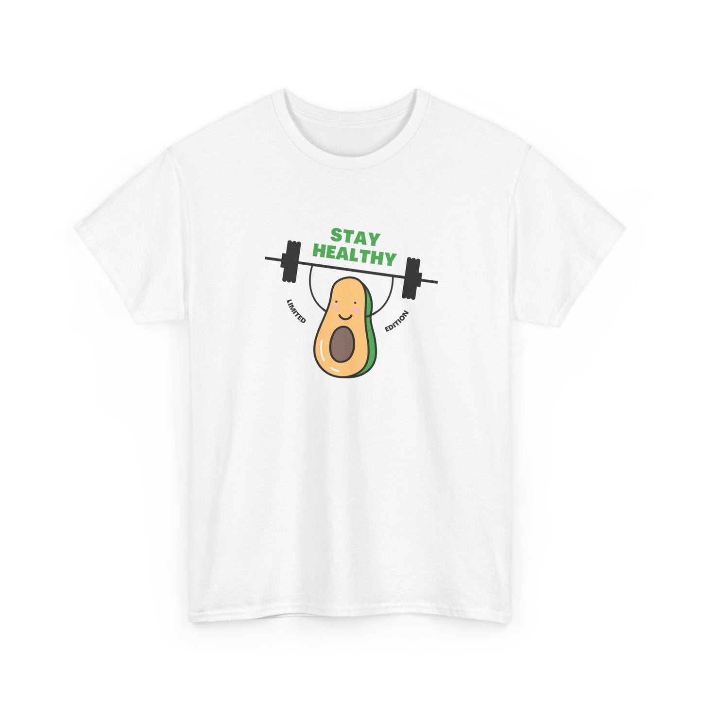 Stay Healthy Avocado Tee – Positive Cotton T-Shirt