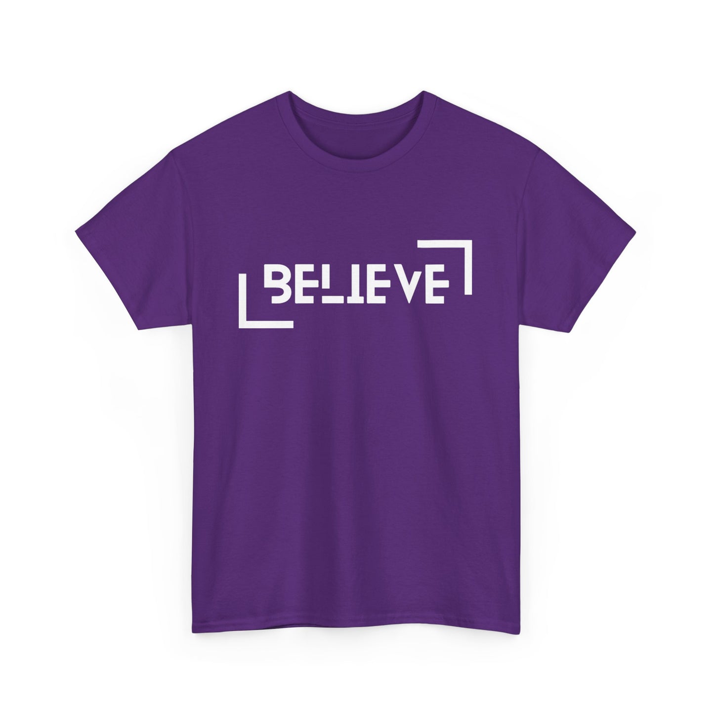 Believe Tee – Minimalist Motivational T-Shirt