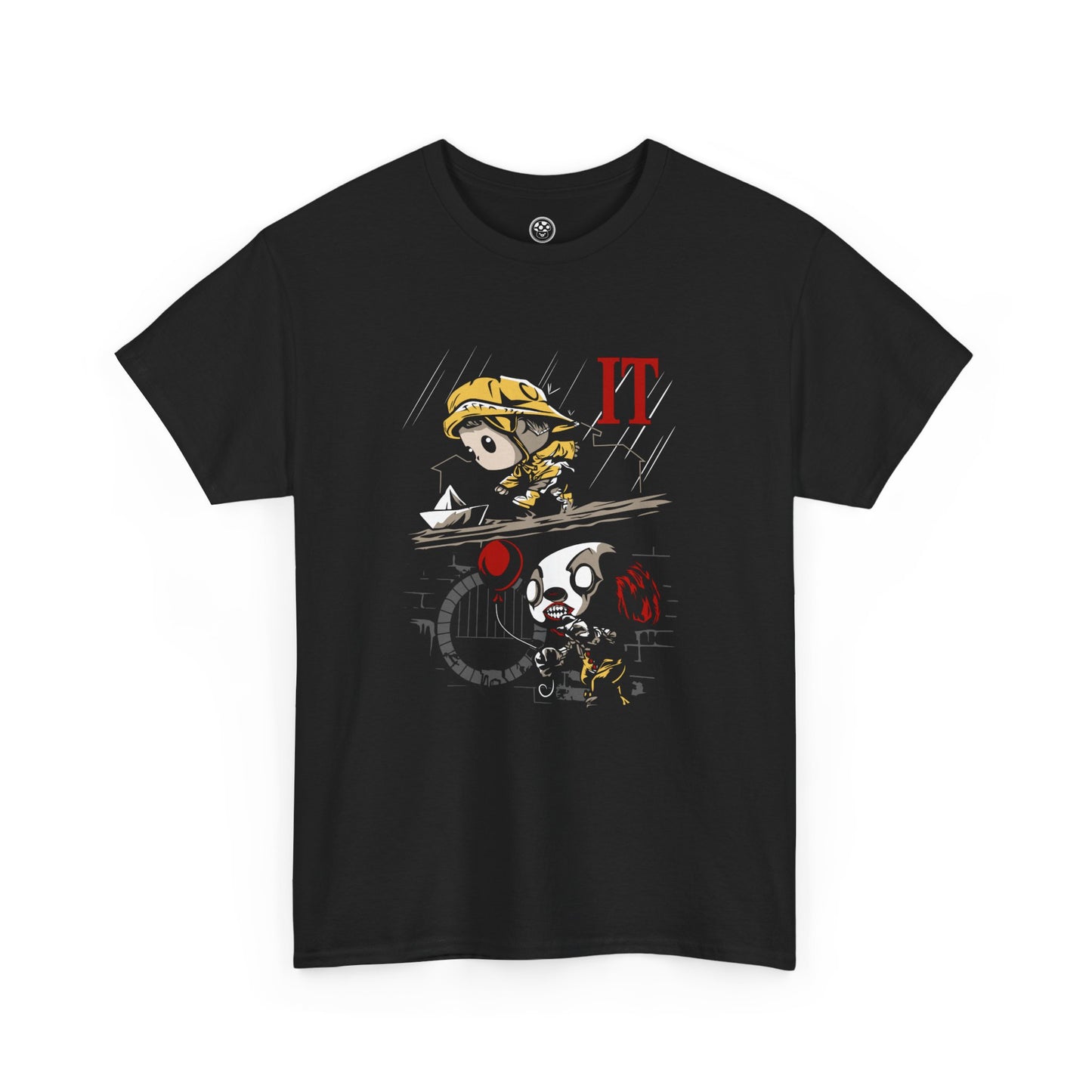 Sewer Encounter Tee – Horror Crossover Cartoon Graphic Shirt