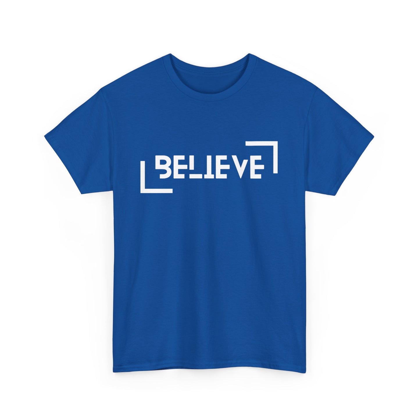 Believe Tee – Minimalist Motivational T-Shirt