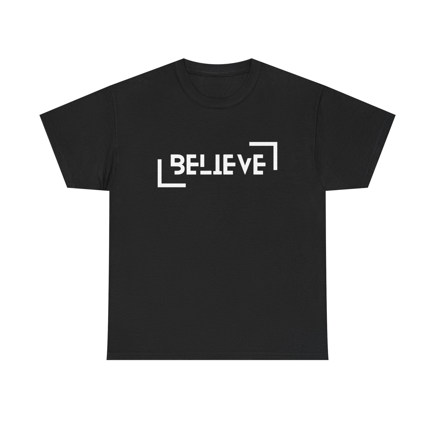 Believe Tee – Minimalist Motivational T-Shirt