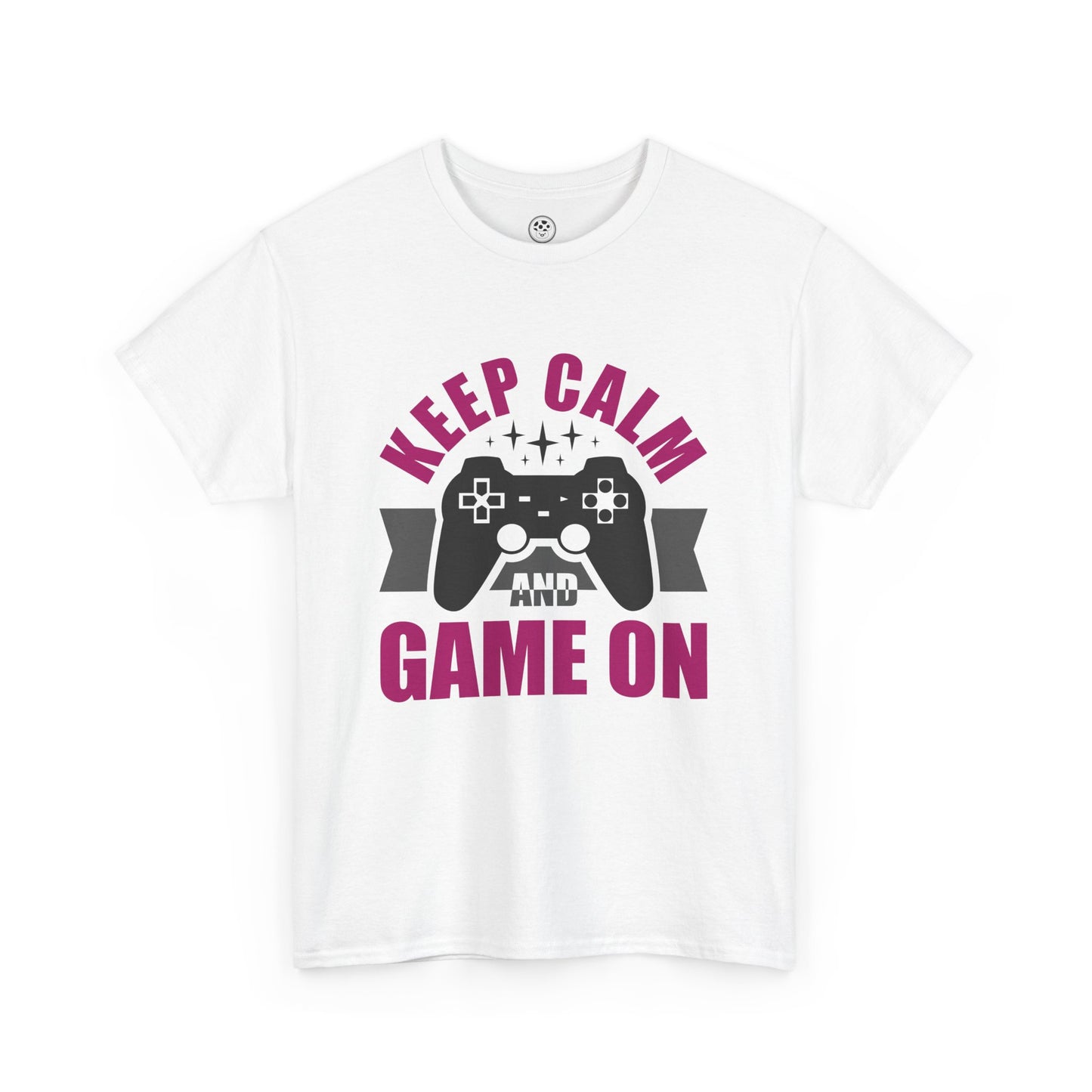 Keep Calm and Game On Tee - Gamer Motivation Shirt