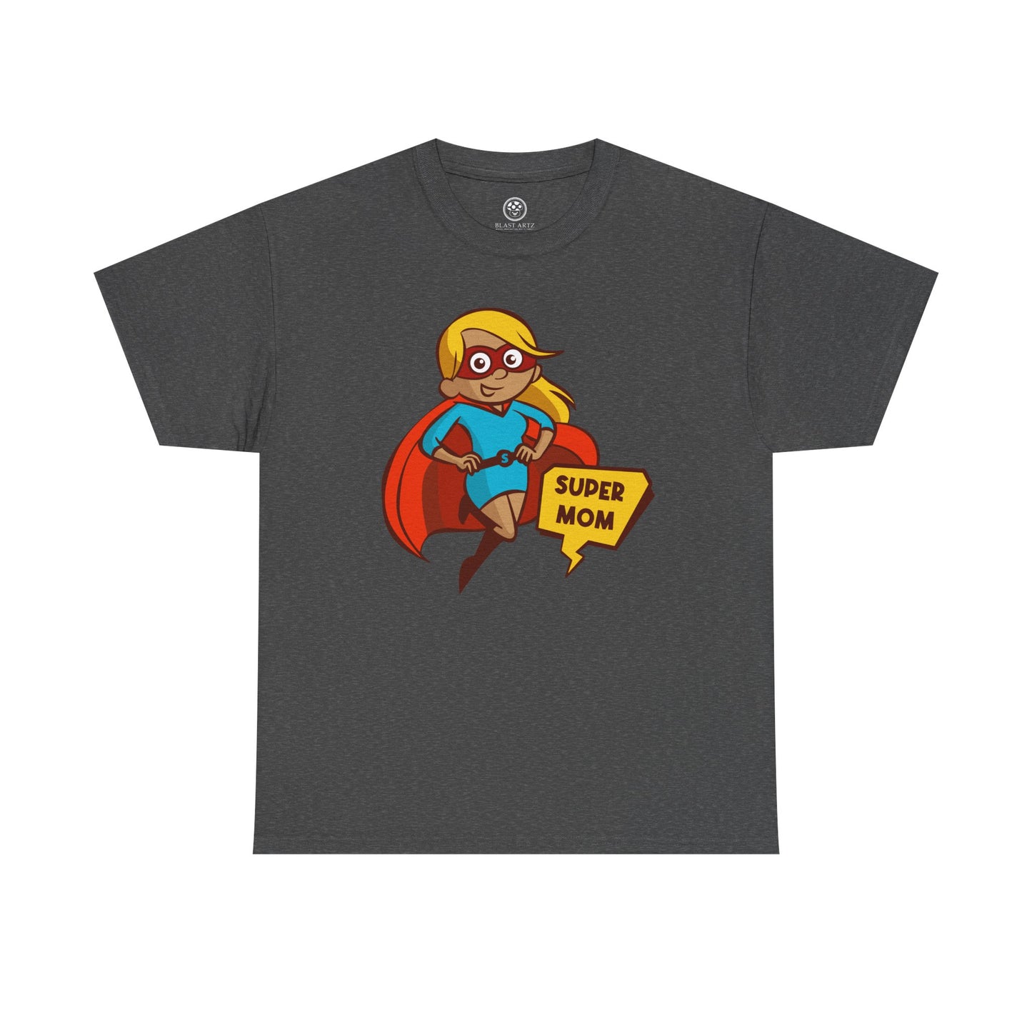 Super Mom Tee – Fun Motherhood Graphic T-Shirt