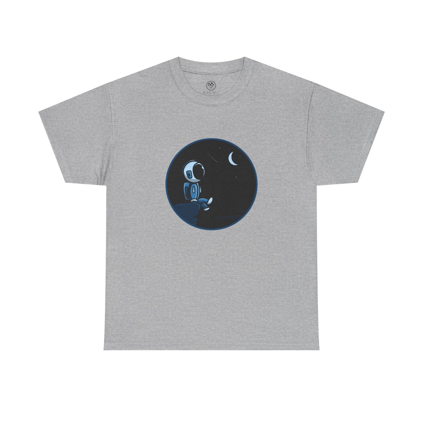 Astronaut Moonlight T-Shirt – Space Dreamer Tee