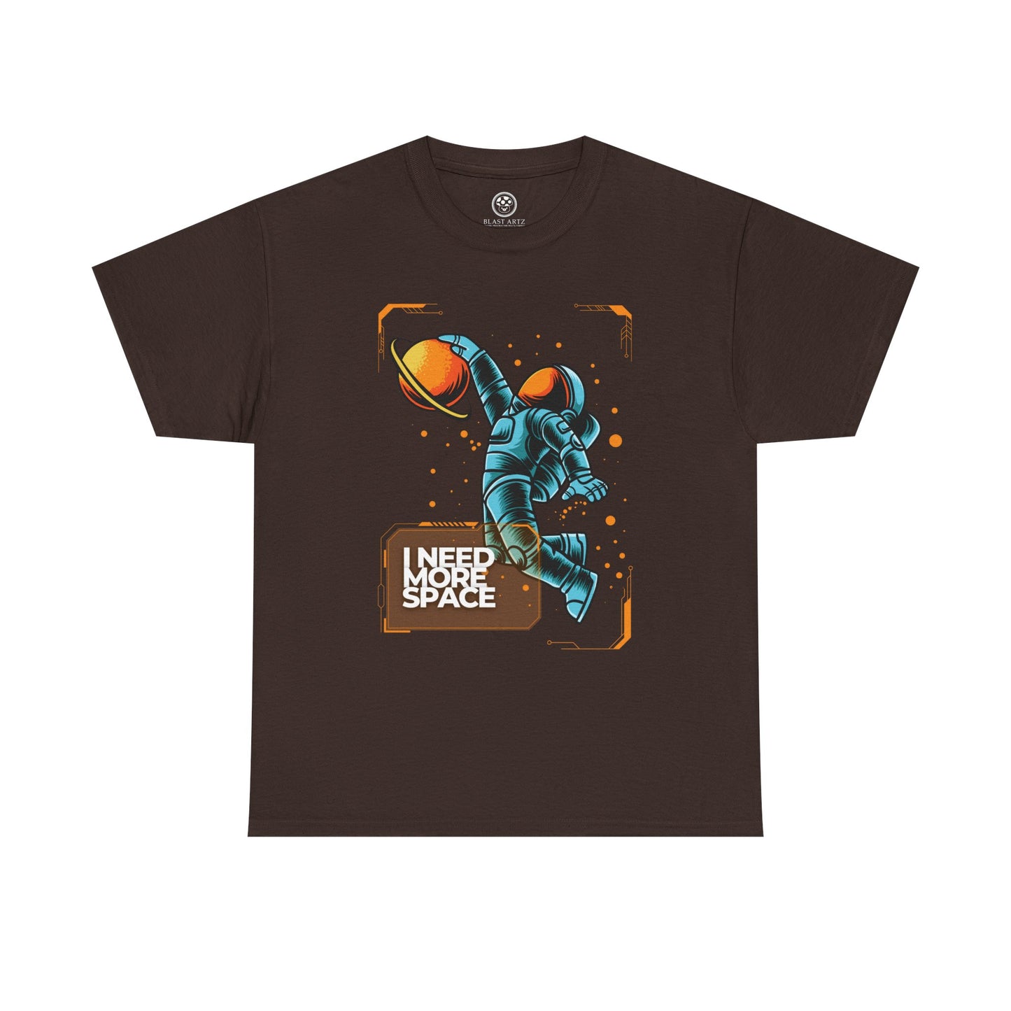Need More Space Tee – Funny Astronaut Graphic Shirt