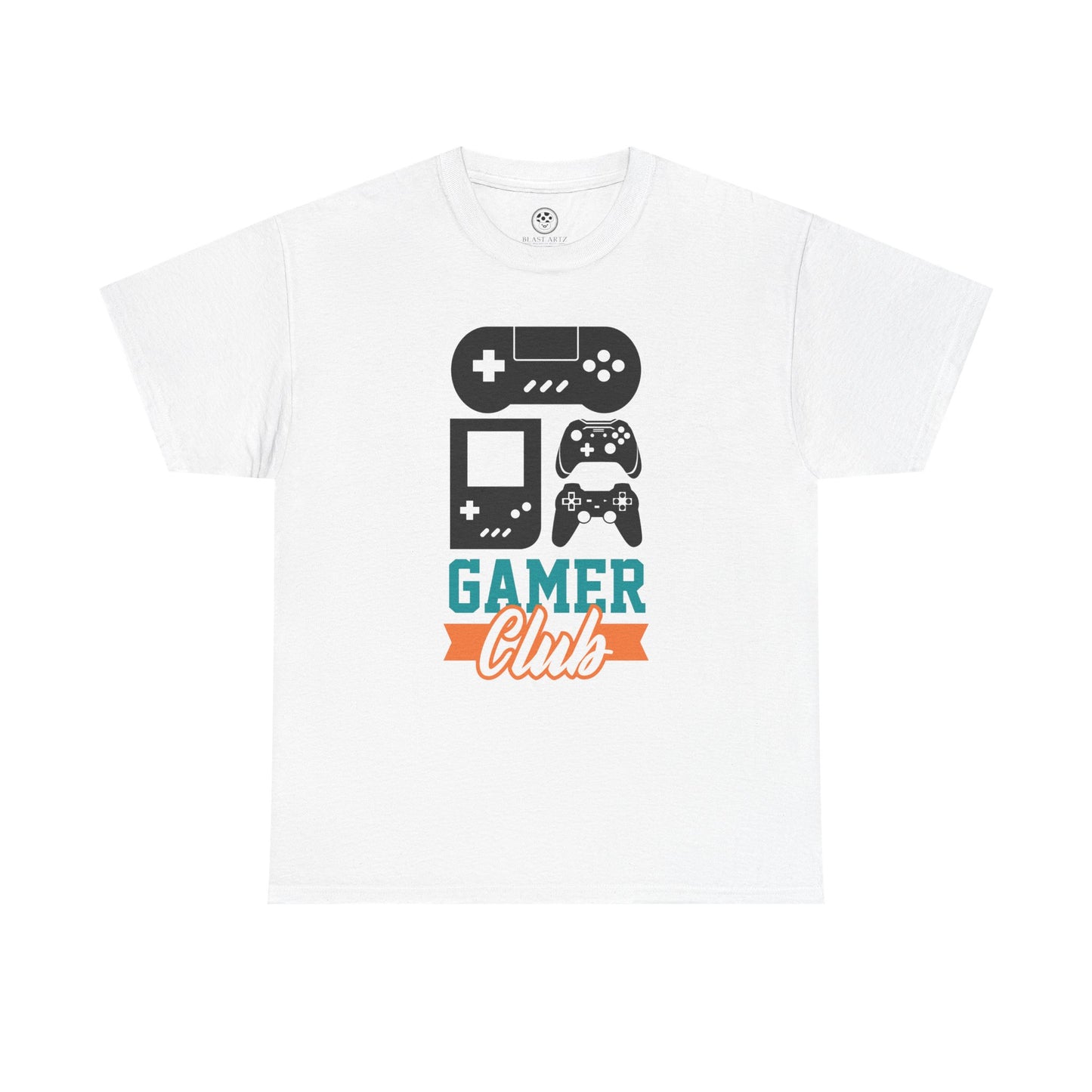 Gamer Club Tee – Retro Gaming Graphic Shirt