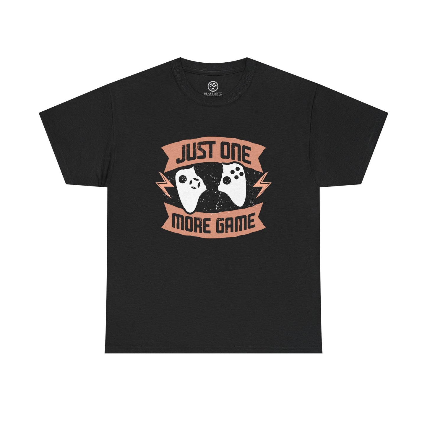 Just One More Game Tee – Funny Gamer Shirt