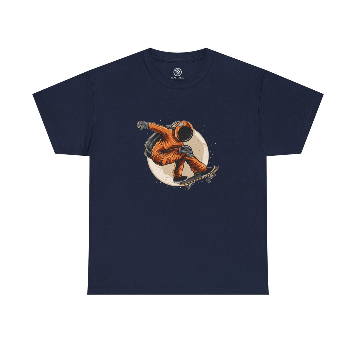 Astronaut Skating T-Shirt – Cosmic Skater Space Tee