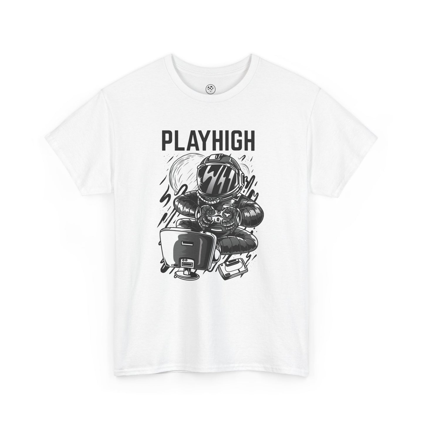 Astronaut Gaming T-Shirt – Retro Space Gamer Tee