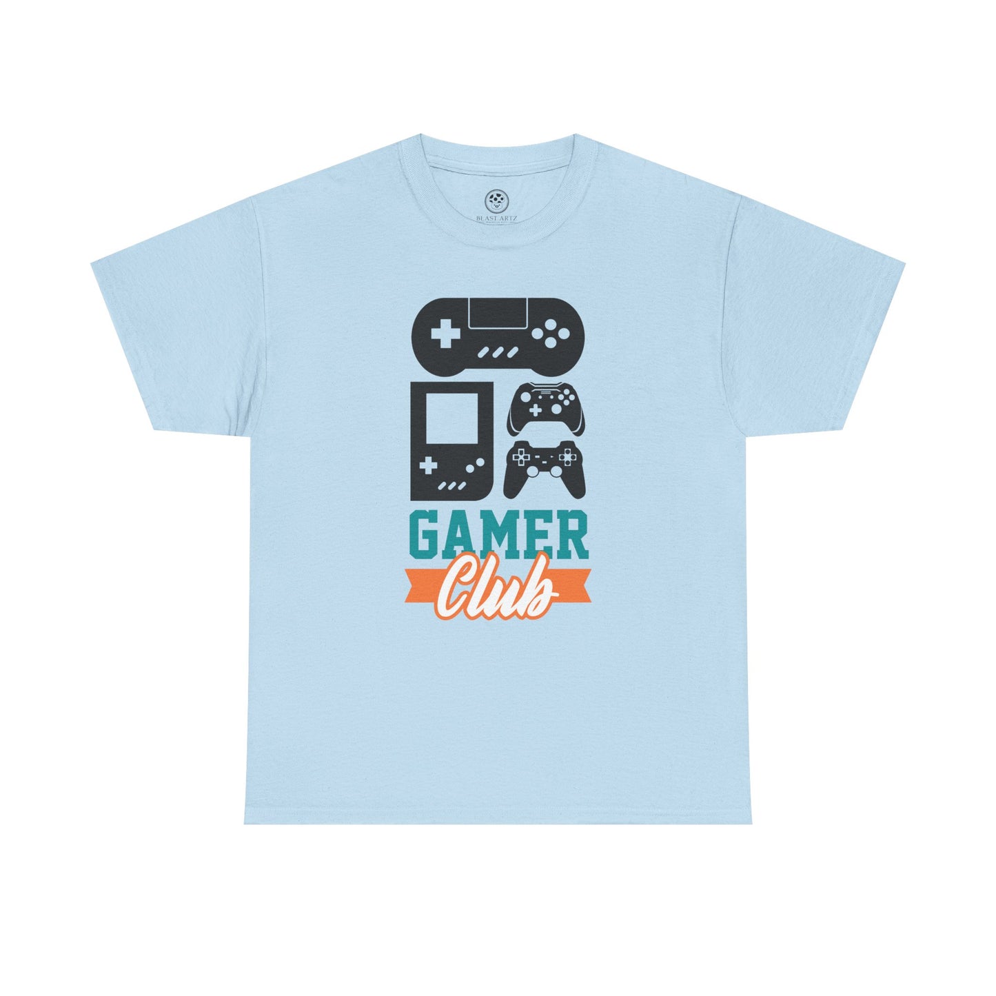Gamer Club Tee – Retro Gaming Graphic Shirt