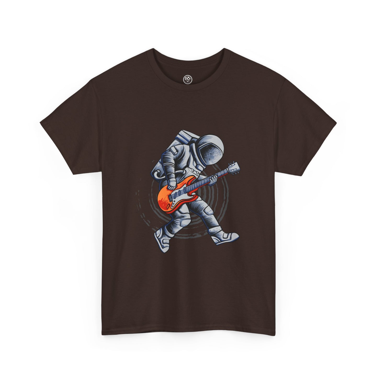 Astronaut Rocking Tee – Space Guitar Player Shirt