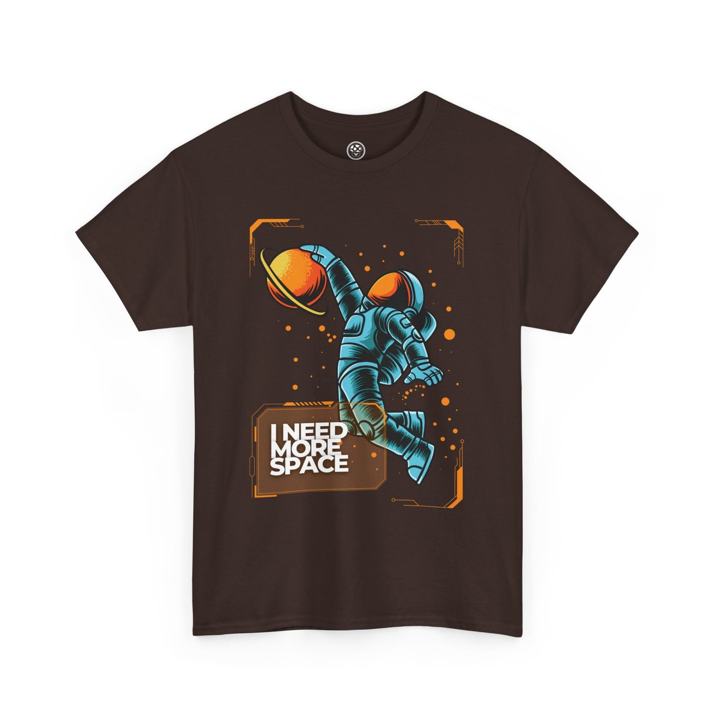 Need More Space Tee – Funny Astronaut Graphic Shirt