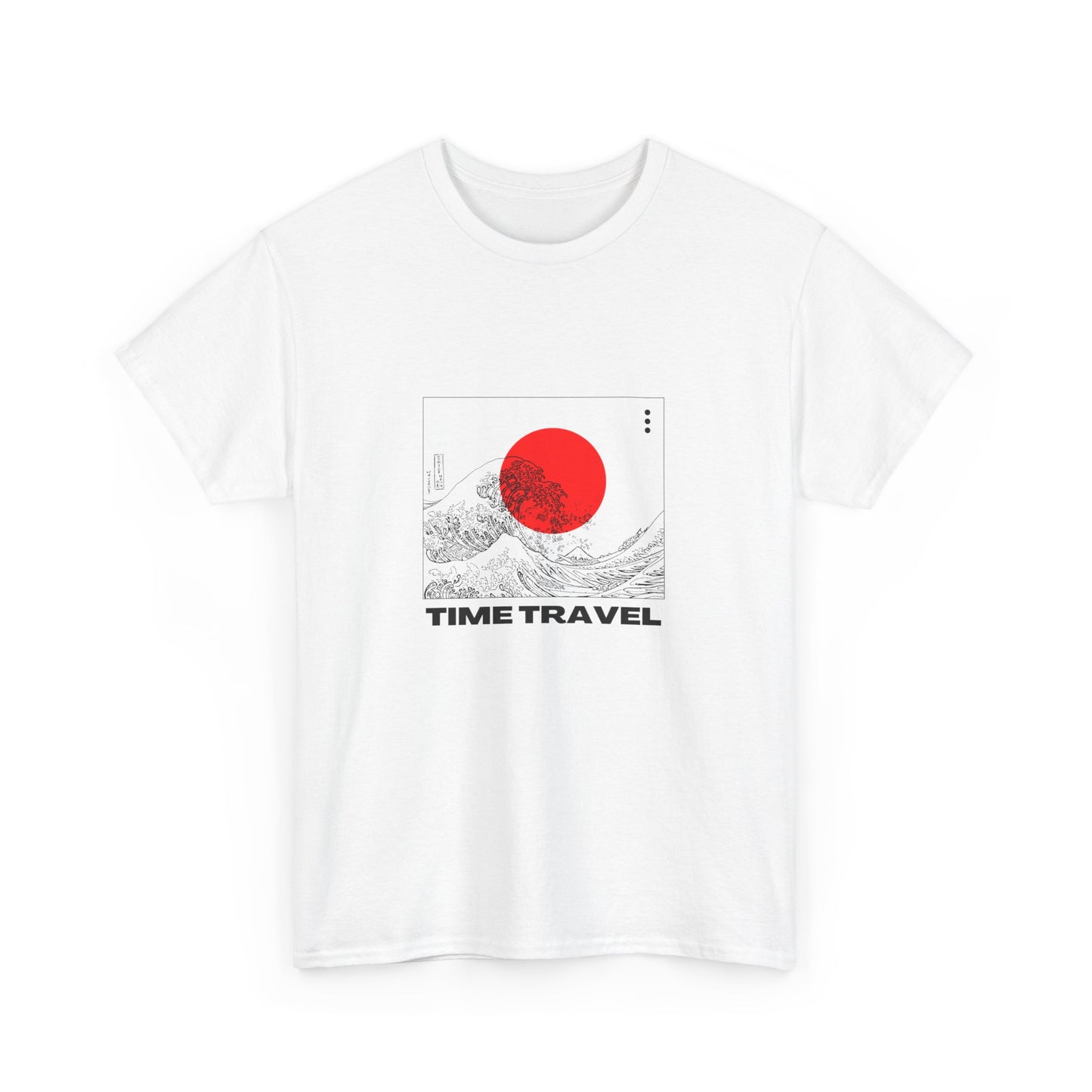 Time Travel Waves Tee – Japanese Red Sun Shirt