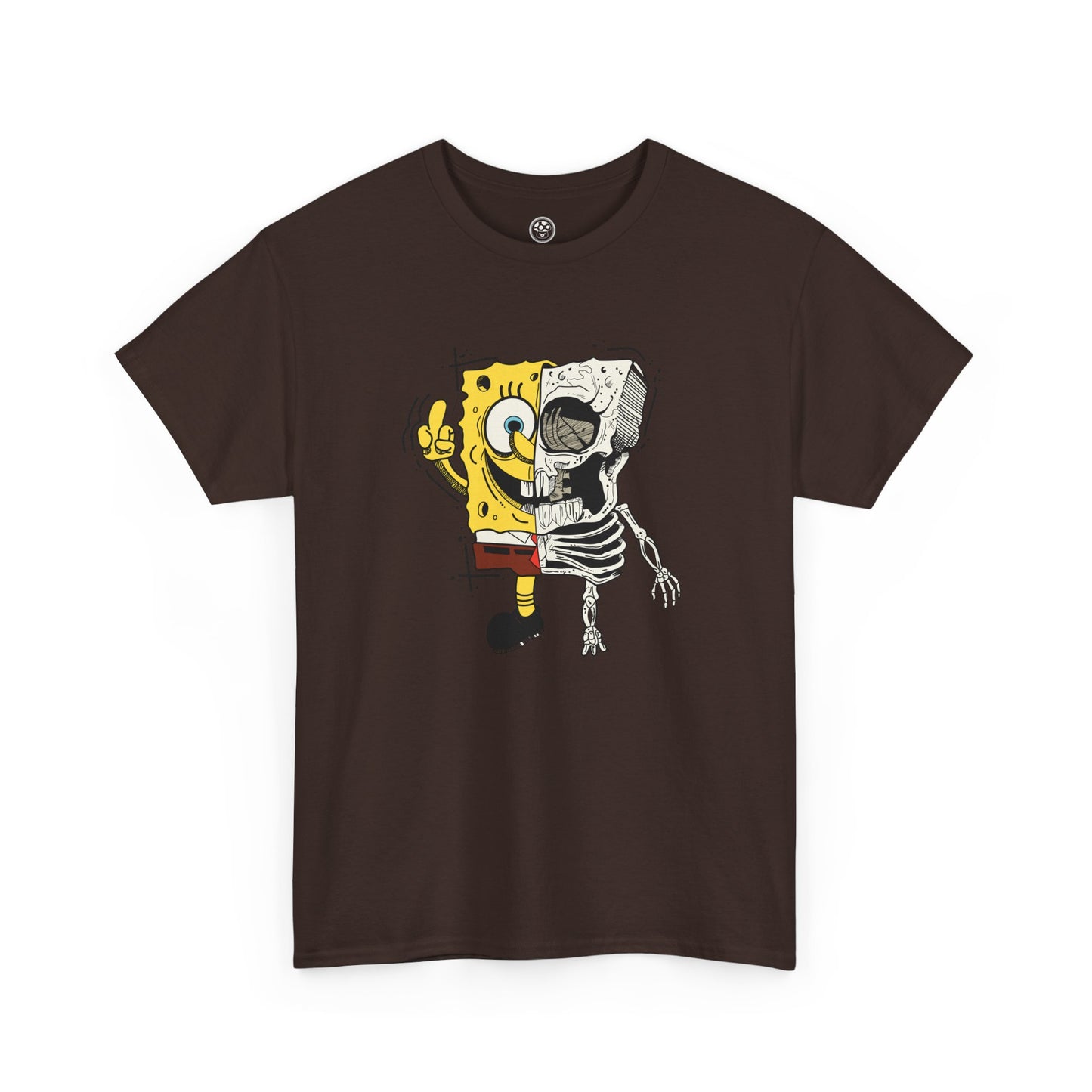 Sponge Skeleton Tee – Funny Skeleton Parody Shirt