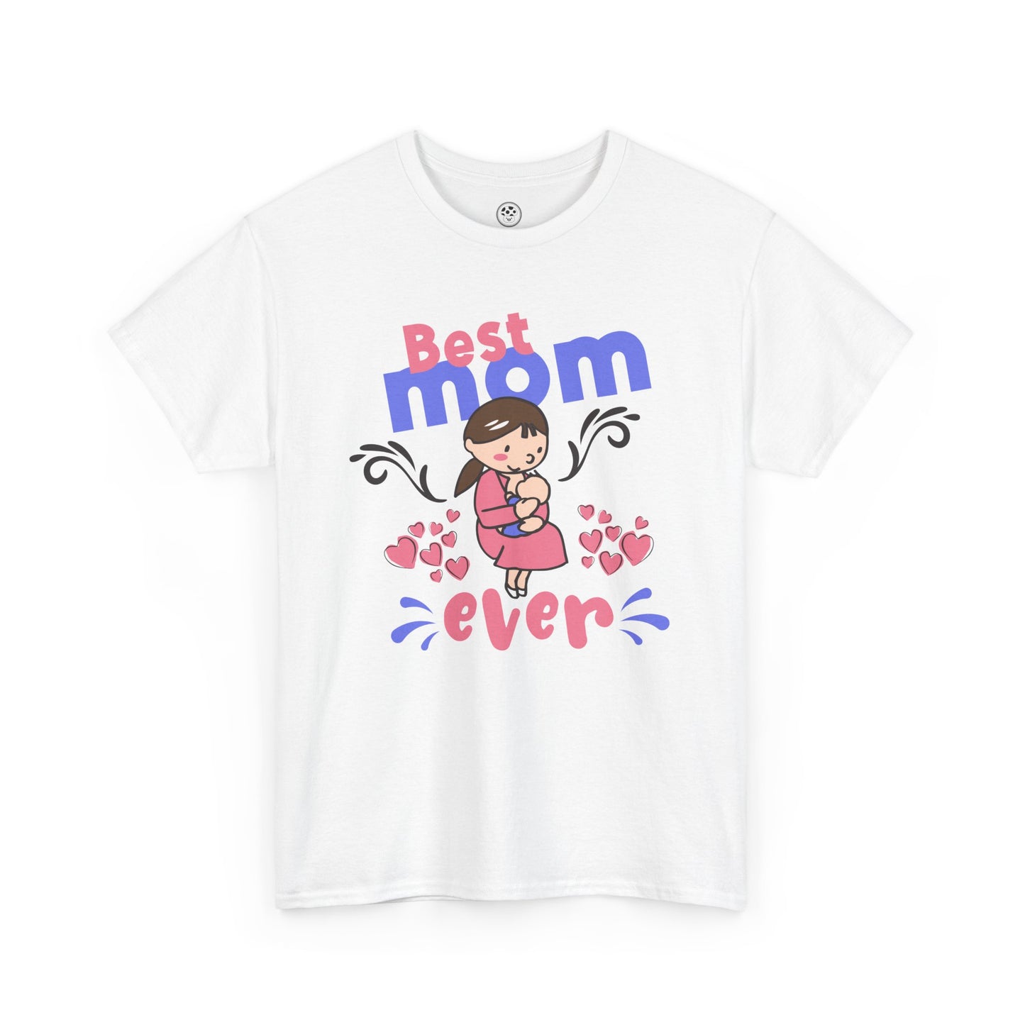 Best Mom Ever Tee – Cute Graphic Mother’s Day Shirt