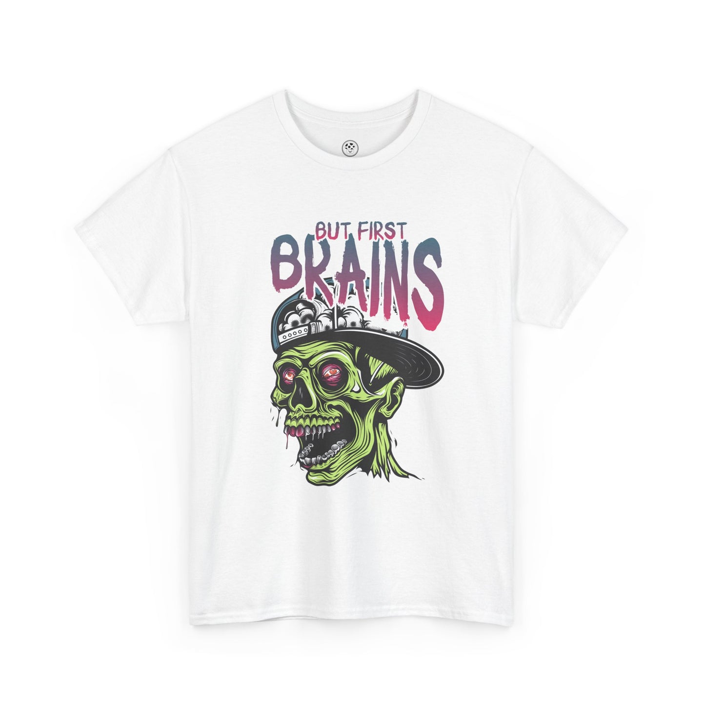 First Brains Zombie Tee – Creepy Horror Undead Shirt