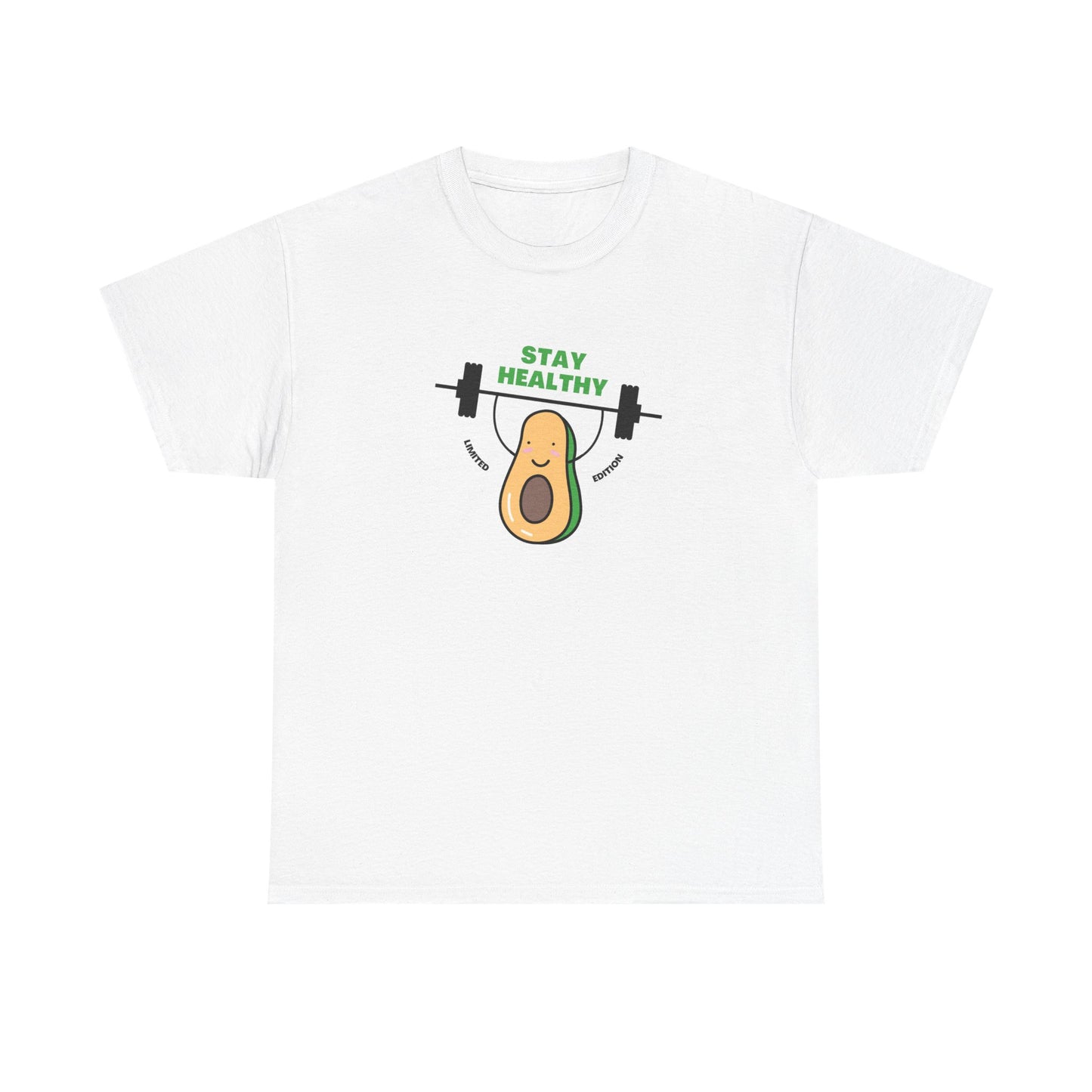 Stay Healthy Avocado Tee – Positive Cotton T-Shirt