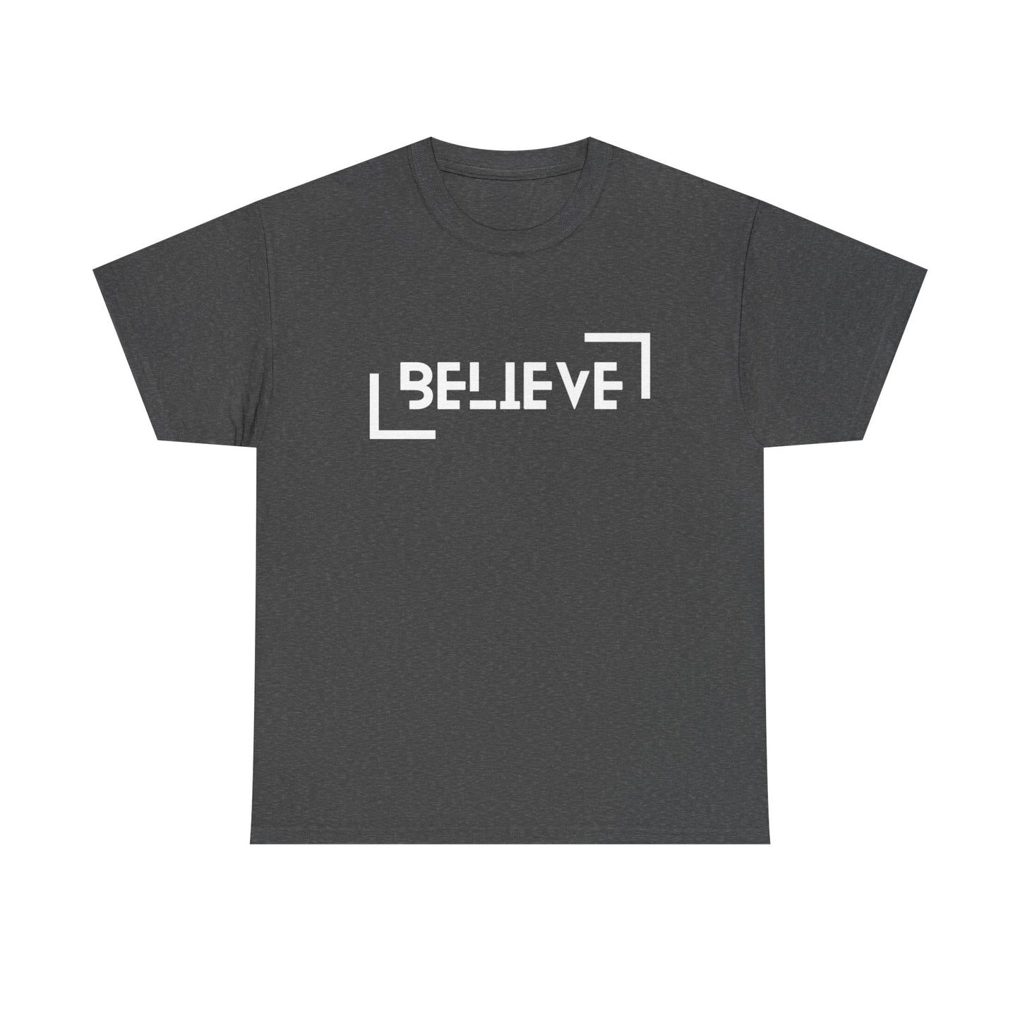 Believe Tee – Minimalist Motivational T-Shirt