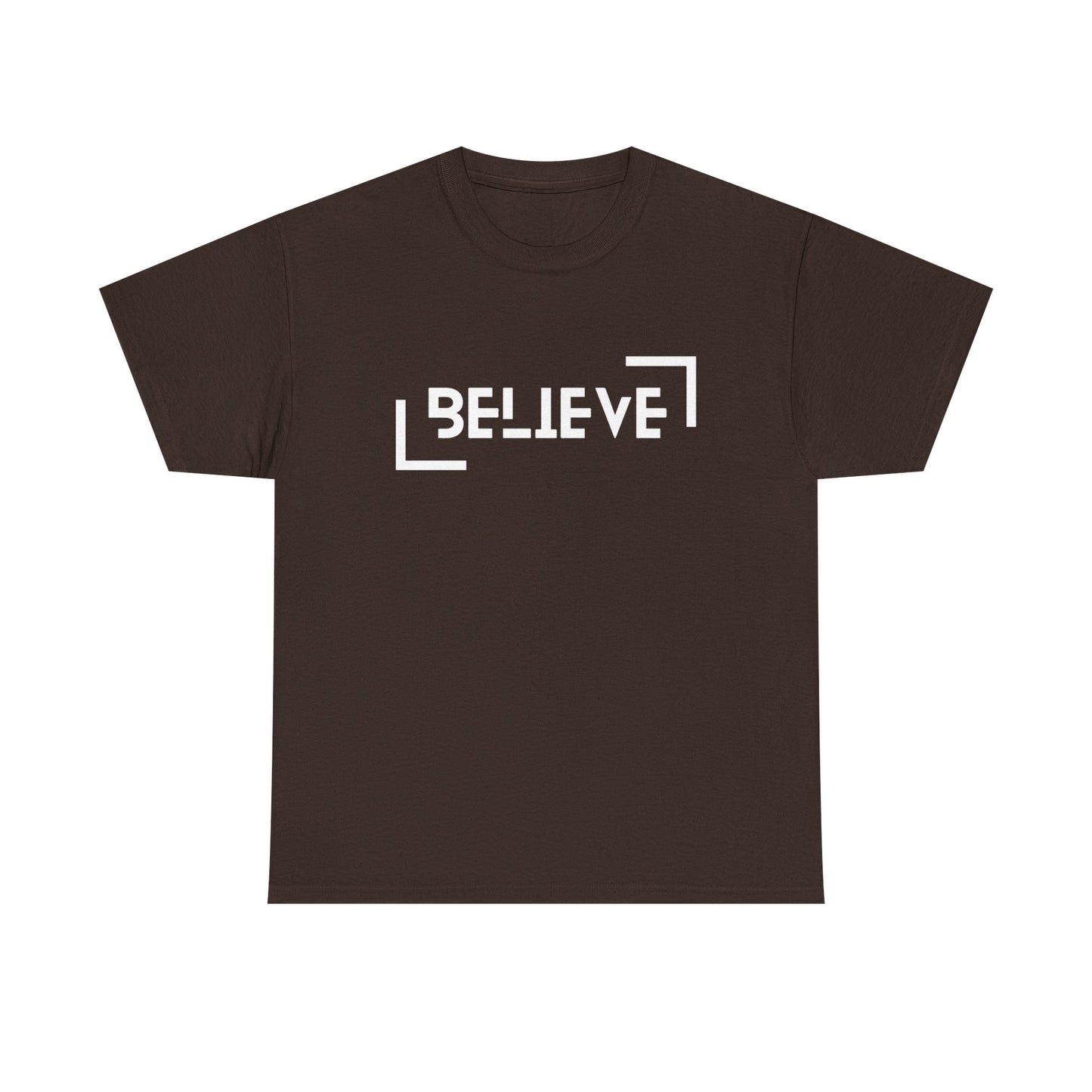 Believe Tee – Minimalist Motivational T-Shirt