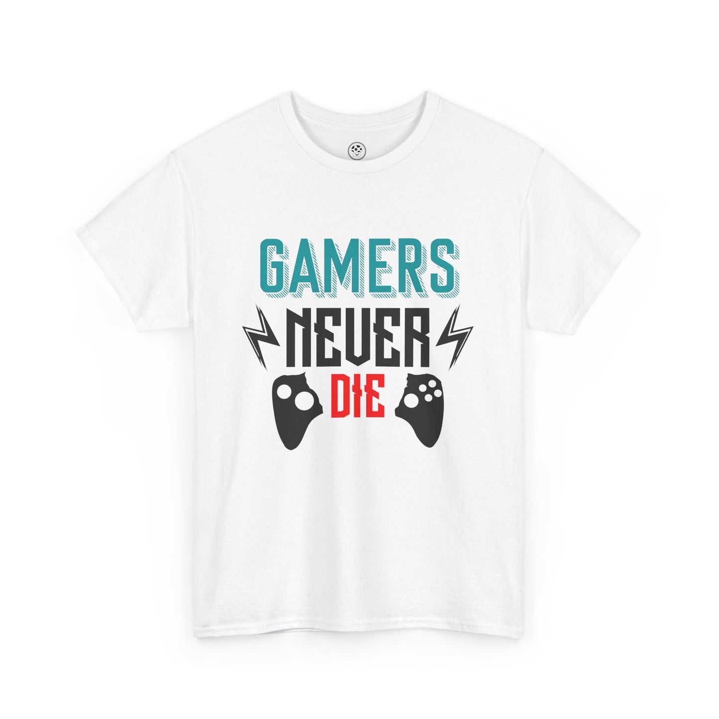 Gamers Never Die Tee – Cool Gaming Shirt