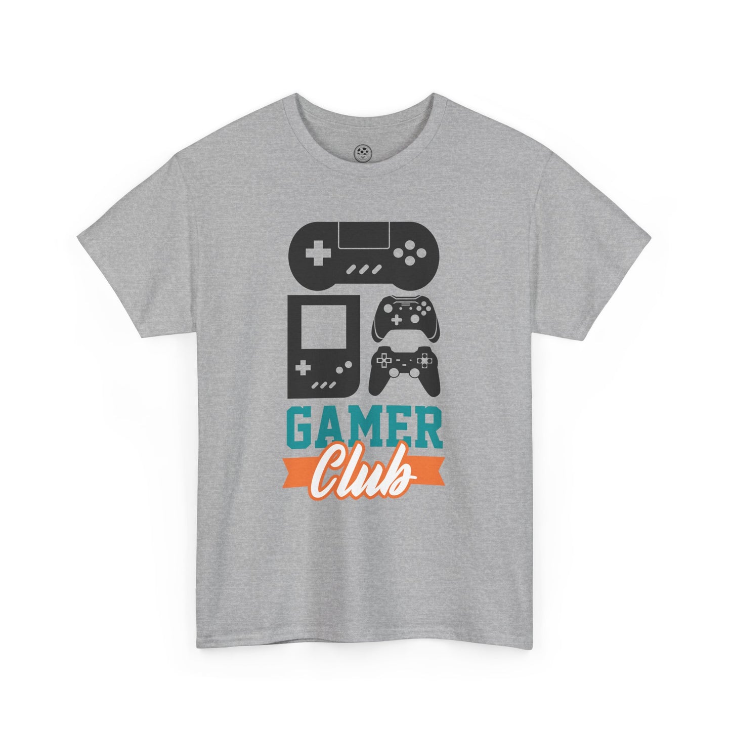 Gamer Club Tee – Retro Gaming Graphic Shirt