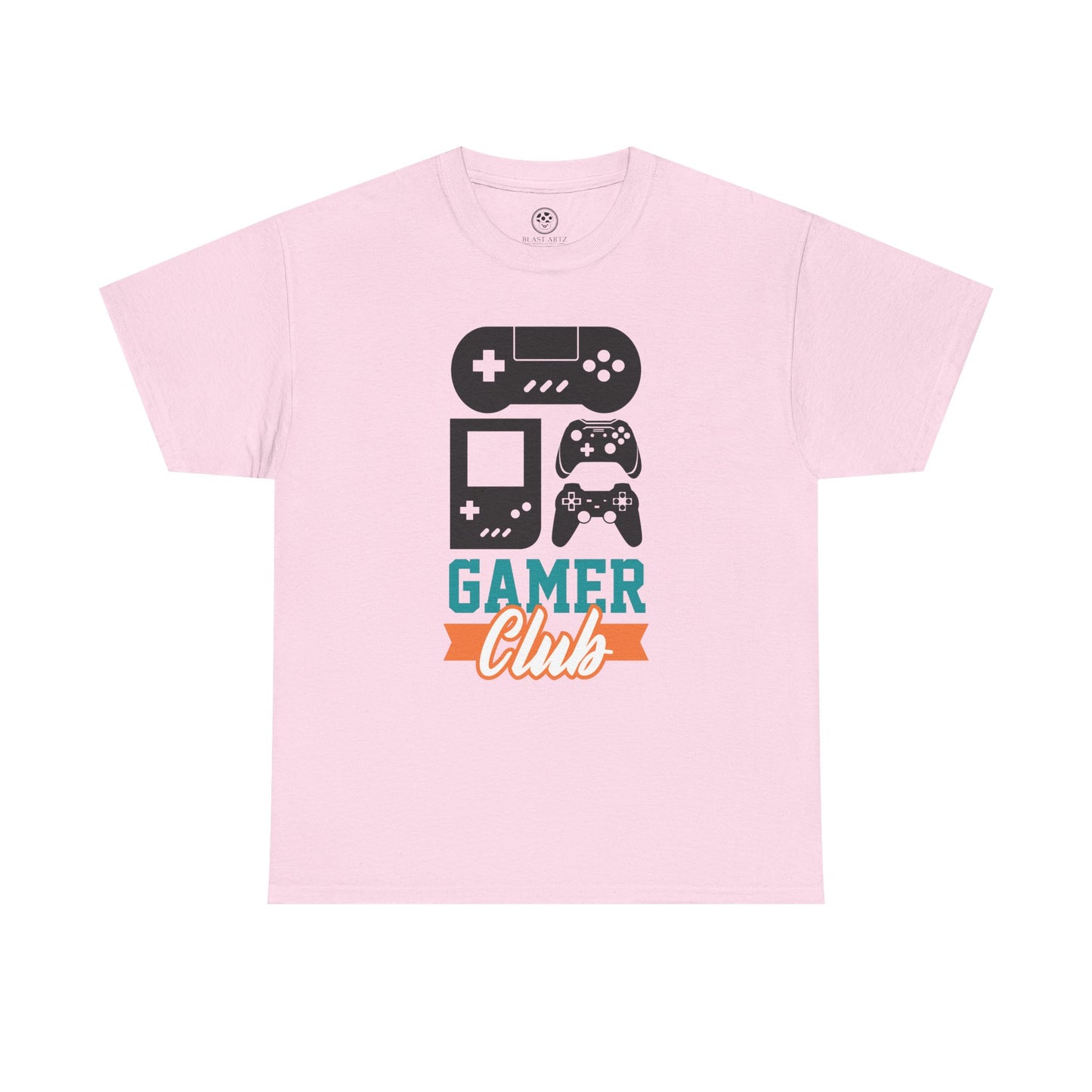 Gamer Club Tee – Retro Gaming Graphic Shirt