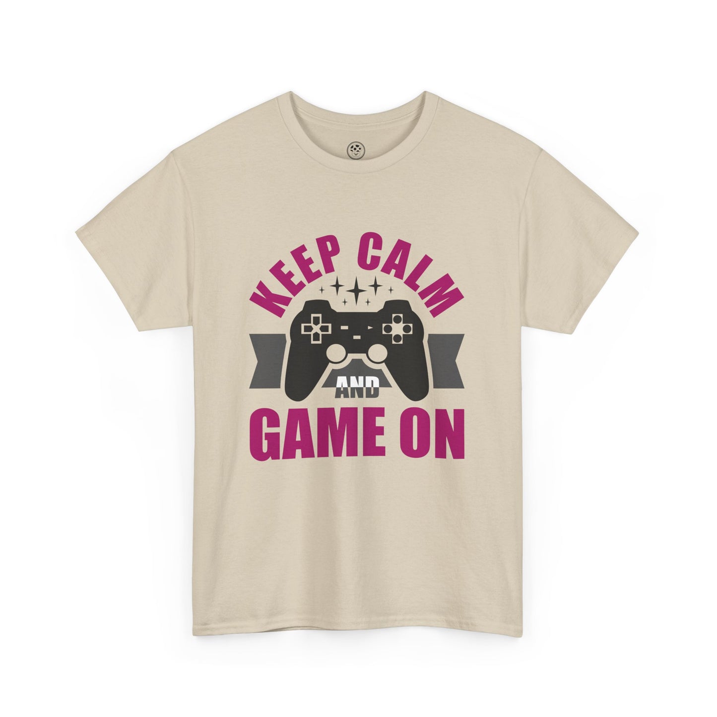 Keep Calm and Game On Tee - Gamer Motivation Shirt