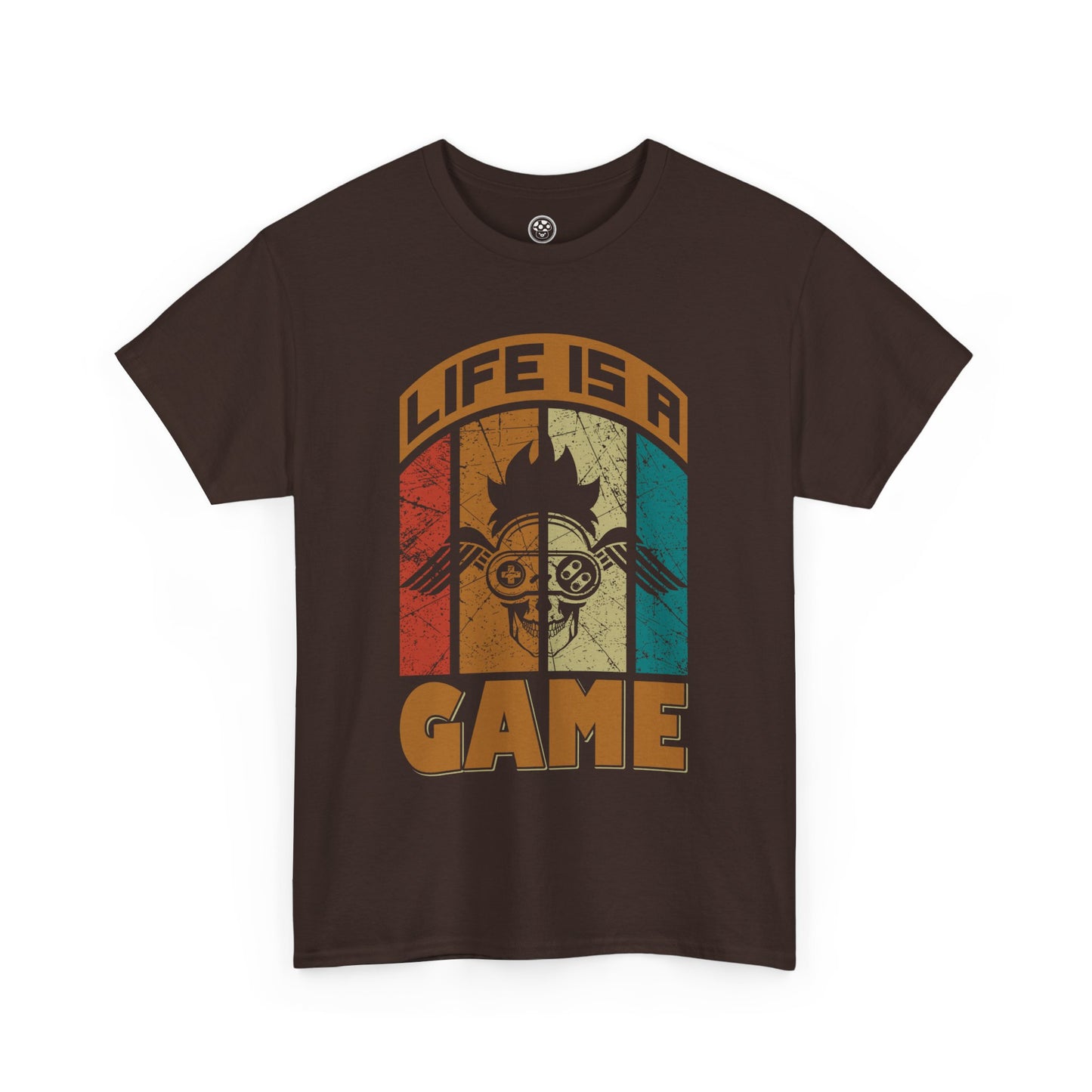 Life is a Game Tee – Retro Gamer Graphic Shirt