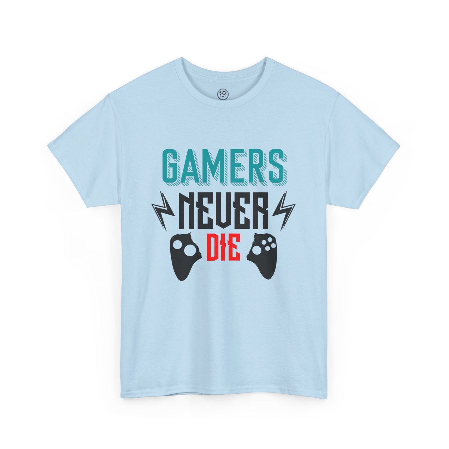 Gamers Never Die Tee – Cool Gaming Shirt