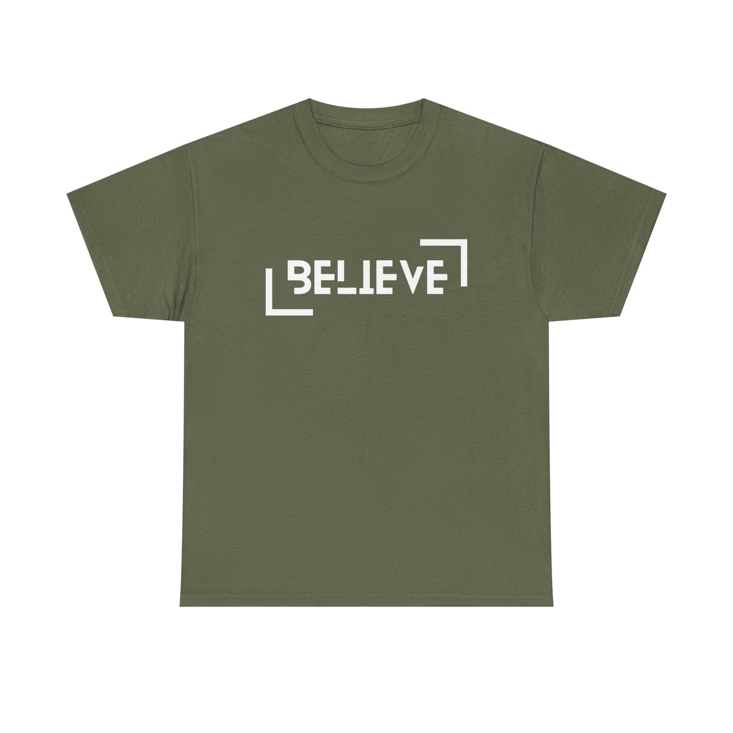 Believe Tee – Minimalist Motivational T-Shirt