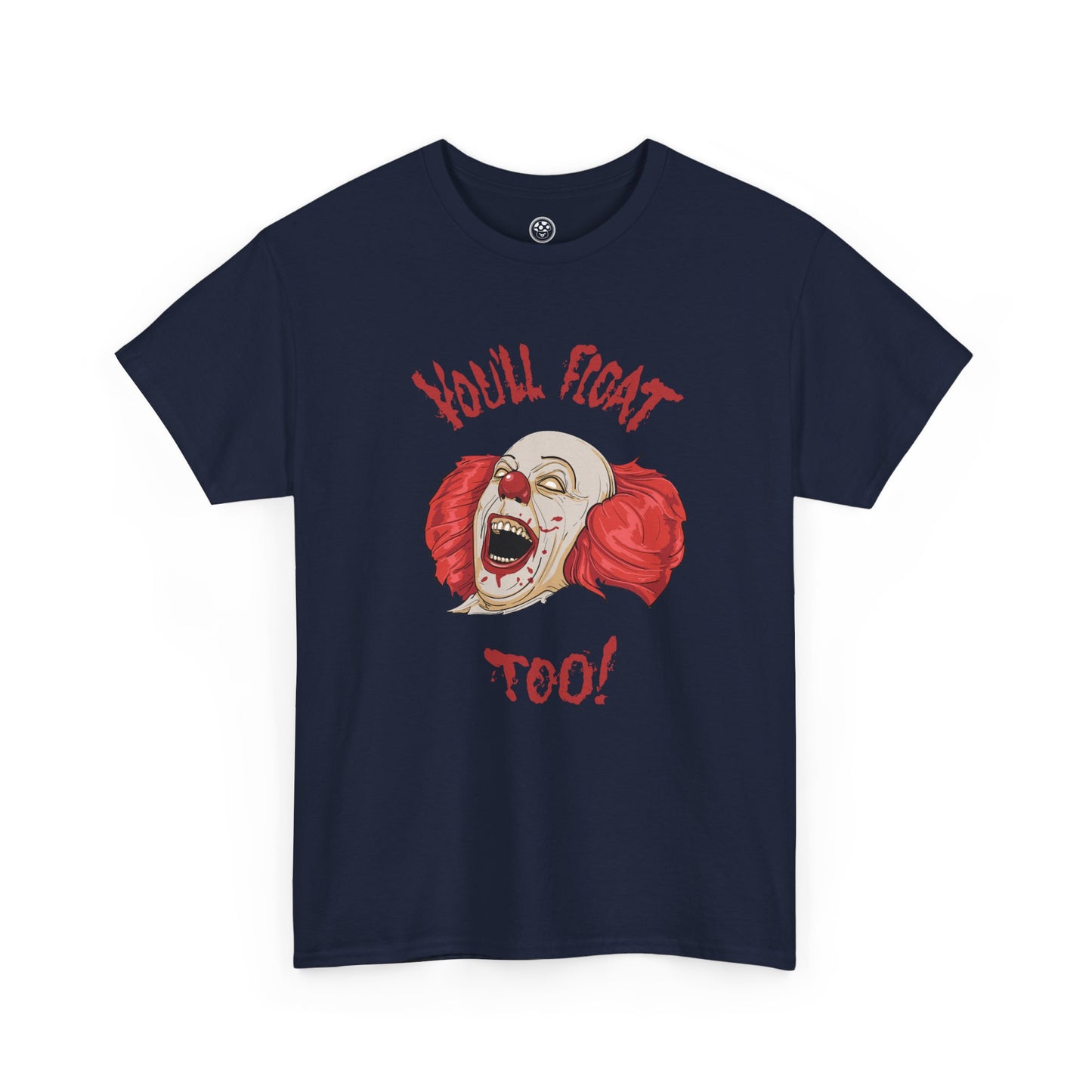 Smiling Nightmare Clown Tee – Sinister Horror Villain Shirt