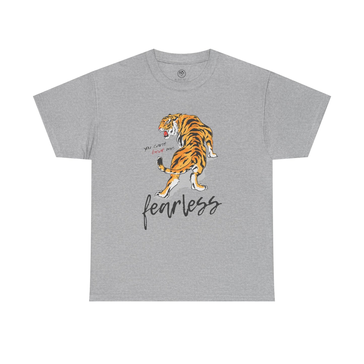 Fearless Monster Tiger Tee – Statement Shirt
