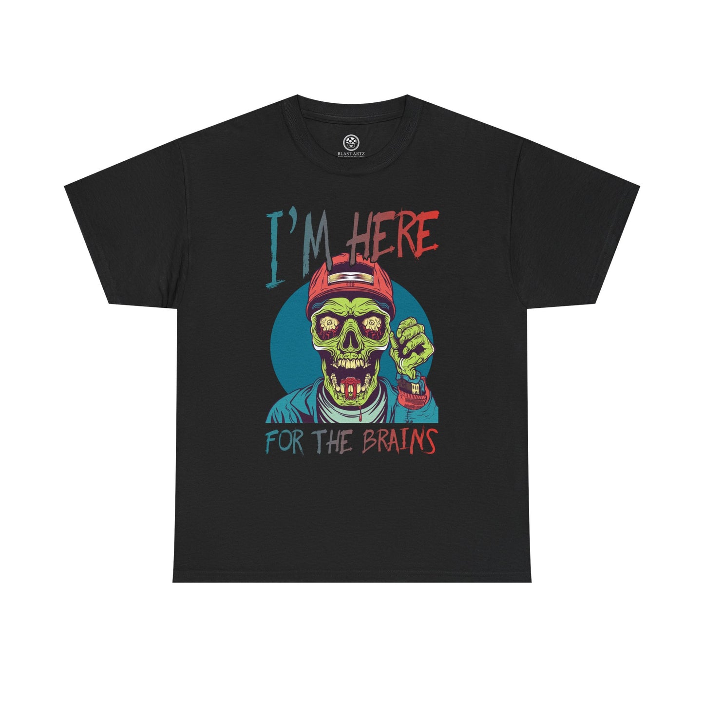 Love of Brains Zombie Tee – Creepy Undead Horror T-Shirt