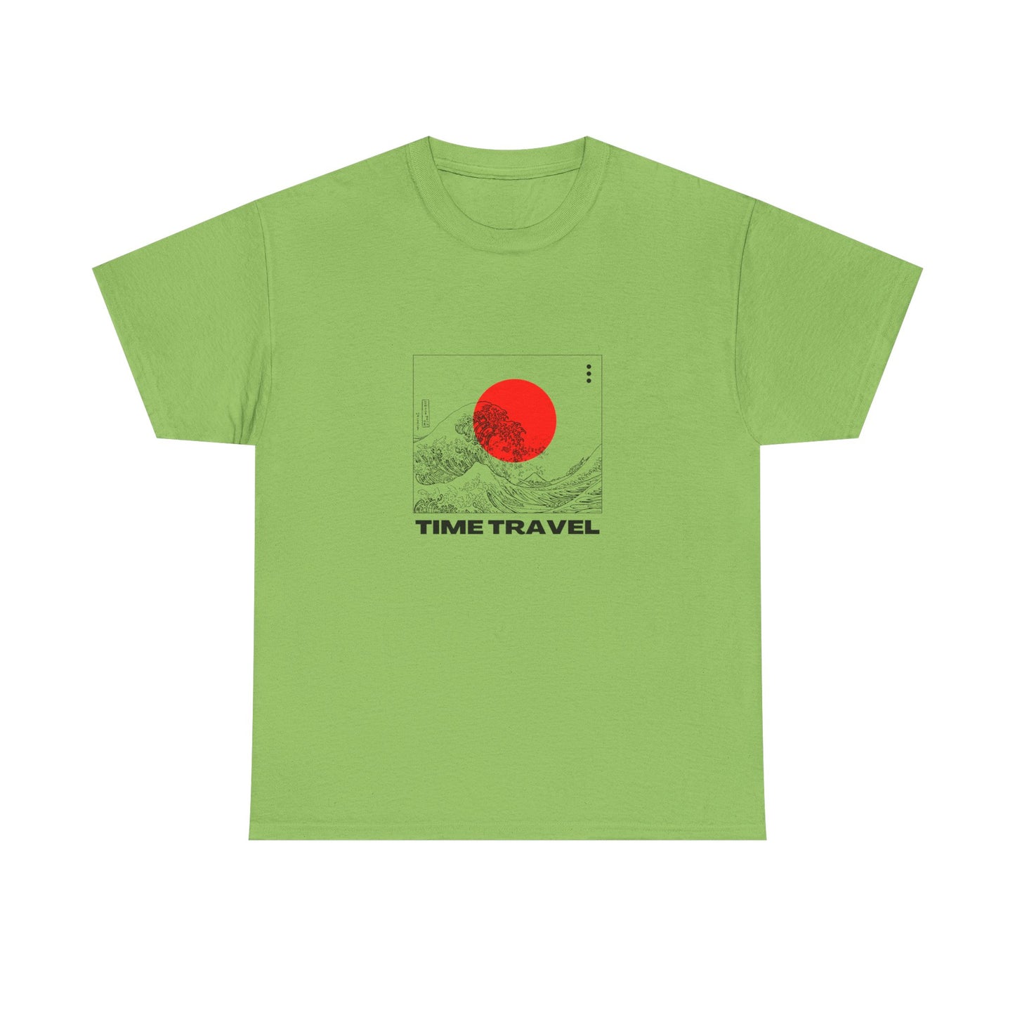 Time Travel Waves Tee – Japanese Red Sun Shirt