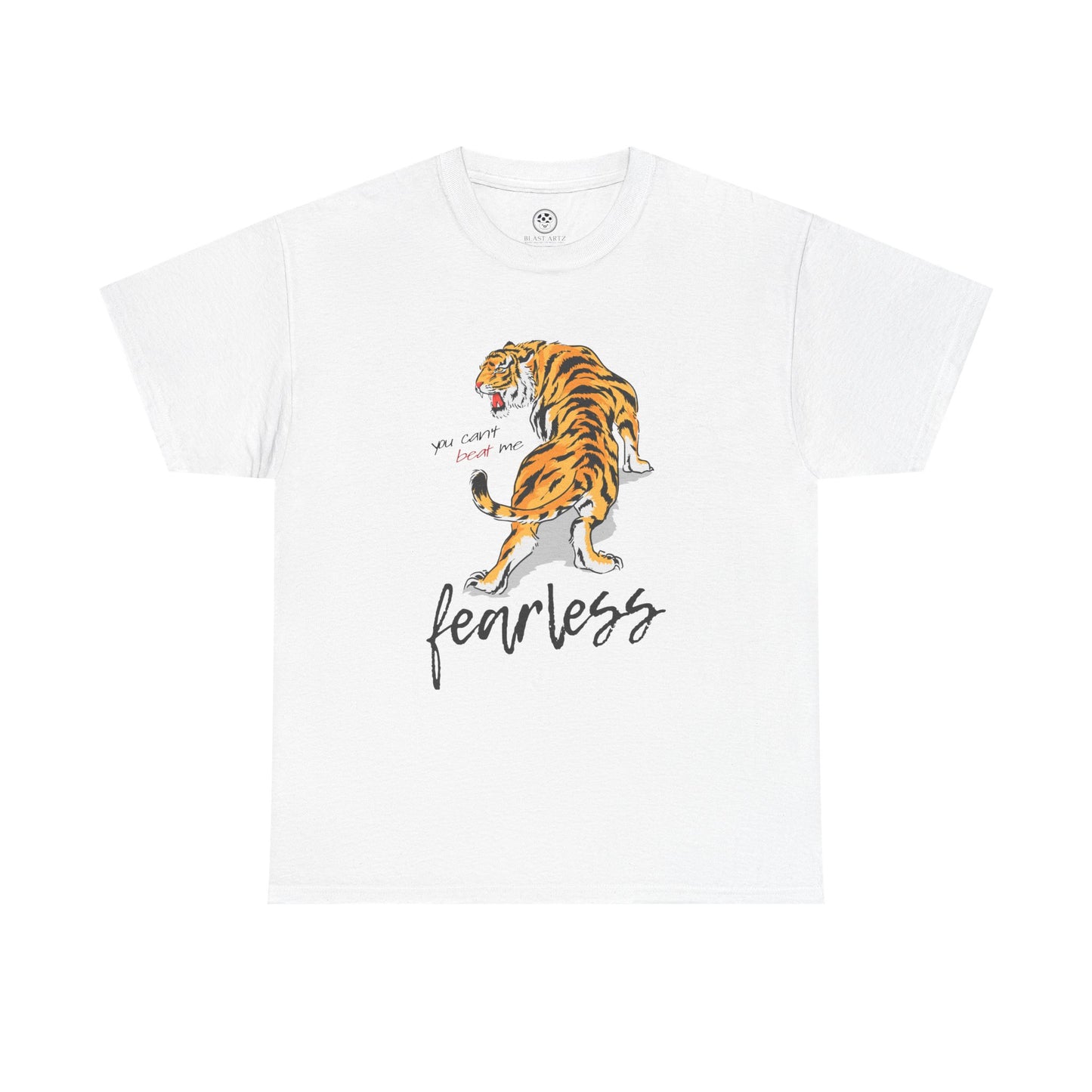 Fearless Monster Tiger Tee – Statement Shirt