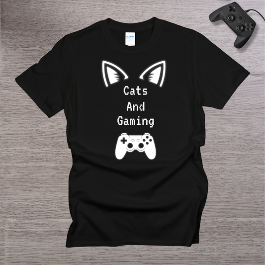 Cats and Gaming T-Shirt