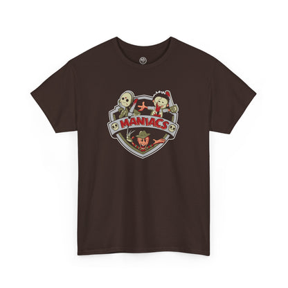 Maniacs Tee – Retro Horror Club Shirt