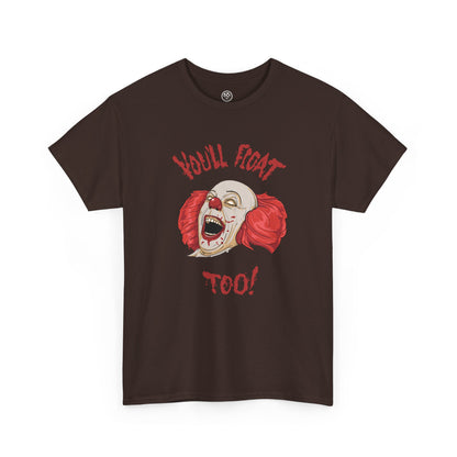 Smiling Nightmare Clown Tee – Sinister Horror Villain Shirt