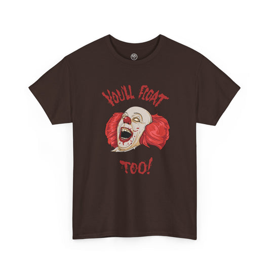 Smiling Nightmare Clown Tee – Sinister Horror Villain Shirt