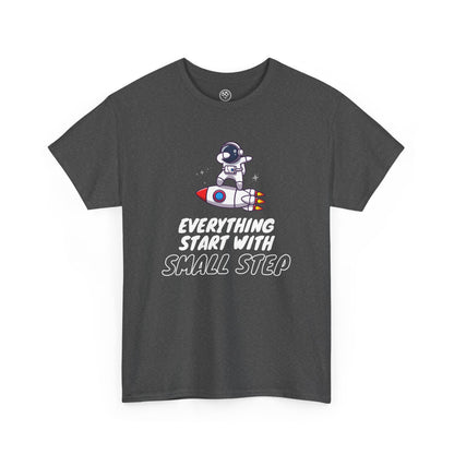 Small Step Astronaut Tee – Motivational Space Shirt
