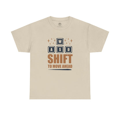 PC Gamer Shift Tee – Funny WASD Gaming Shirt