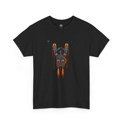 Astronaut Jetpack T-Shirt – Sci-Fi Space Explorer Tee