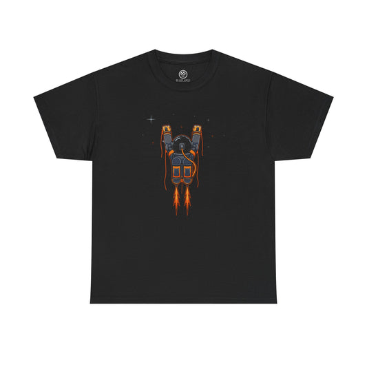 Astronaut Jetpack T-Shirt – Sci-Fi Space Explorer Tee