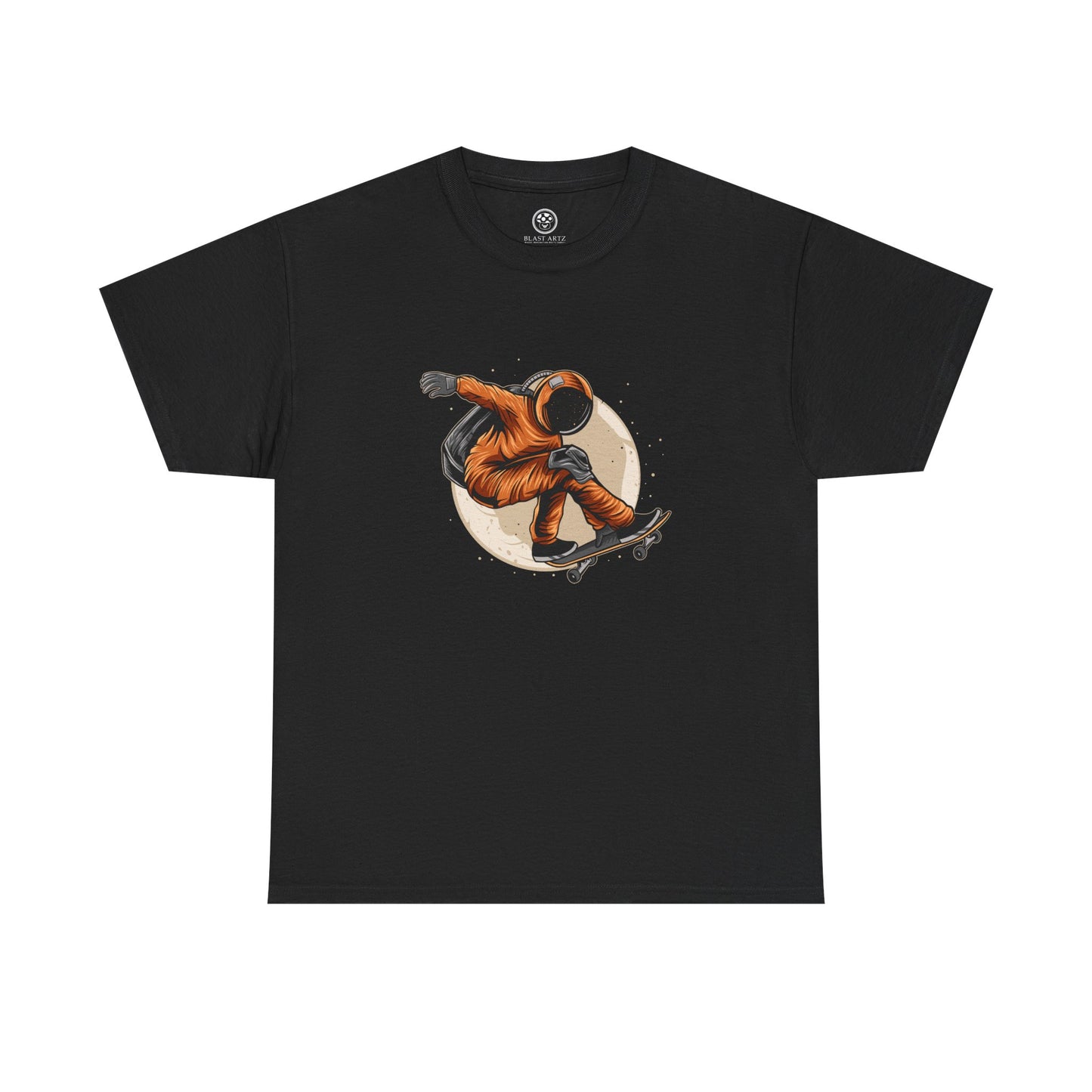 Astronaut Skating T-Shirt – Cosmic Skater Space Tee